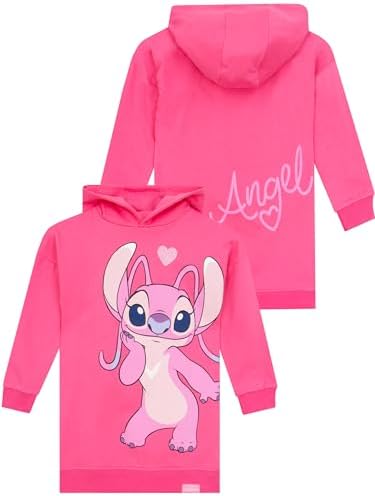 Disney Stitch Hoodie Longline Girls Hoodie Stitch Clothes For Girls Ages 5 To 13 Years