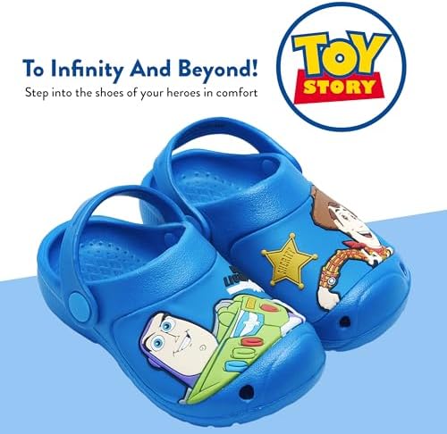 Disney Toy Story Boys Clogs Woody And Buzz Lightyear Boys Shoes Kids Clogs Official Toy Story Merchandise
