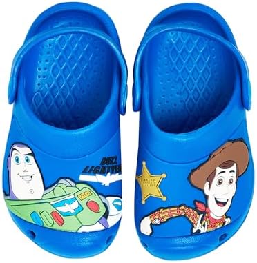 Disney Toy Story Boys Clogs Woody and Buzz Lightyear Boys Shoes Kids Clogs Official Toy Story Merchandise