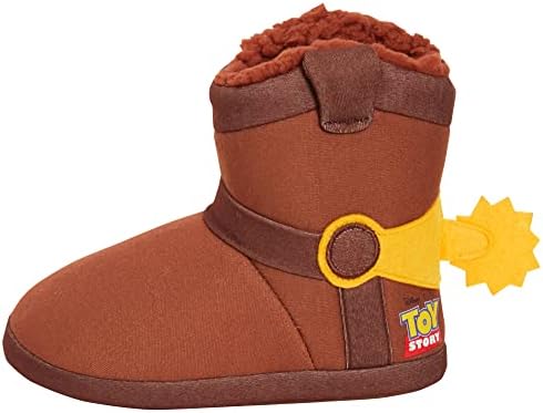 Disney Woody Slipper Boots Toy Story Boys Slippers Booties Fleece House Shoes