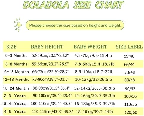 Doladola Unisex Baby Toddlers Romper Jumpsuit Hooded Cartoon Sleepsuits Infant Outfit