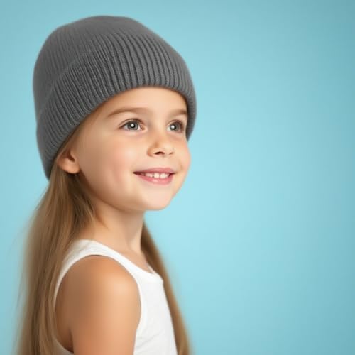 Double Pom Pom Winter Warm Knitted Beanie: Soft Knit Skull Caps With Detachable Pom Pom For Girls & Boys