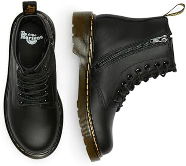 Dr. Martens Unisex Kids' Delaney Softy T Cherry Red Boat Shoes