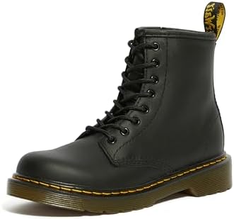 Dr. Martens Unisex Kids' Delaney Softy T Cherry Red Boat Shoes