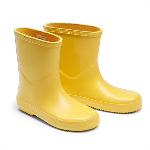 DREAM PAIRS Kids Wellies Boys Girls Wellington Boots Waterproof Non-Slip Short Rain Boots Toddler/Little Kid/Big Kid