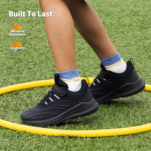 DREAM PAIRS Unisex Kids Trainers Boys Girls Waterproof Walking Running Shoes Athletic Sneakers Sports Shoes For Little/Big Kids