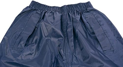 DRY KIDS Childrens Waterproof Over Trousers. Boys And Girls Rainwear For Outdoor Play