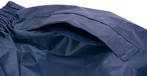 DRY KIDS Childrens Waterproof Over Trousers. Boys And Girls Rainwear For Outdoor Play