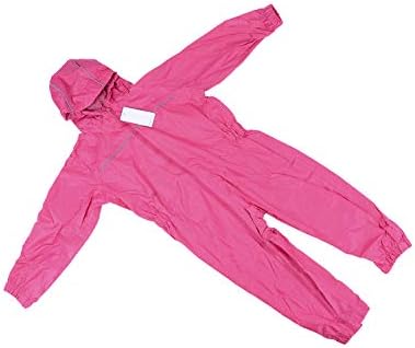 DRY KIDS Childrens Waterproof Rainsuit All In One Dry Suit For Outdoor Play. Ideal Outerwear For Boys And Girls