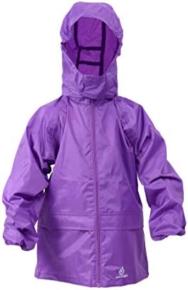DRY KIDS Packaway Waterproof Jacket. Unisex coat ideal for Outside play. Matches DryKids overtrousers DK002