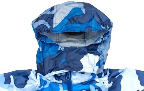 DRY KIDS Waterproof Suit - Comprising Of Waterproof Packaway Jacket And Waterproof Over Trousers