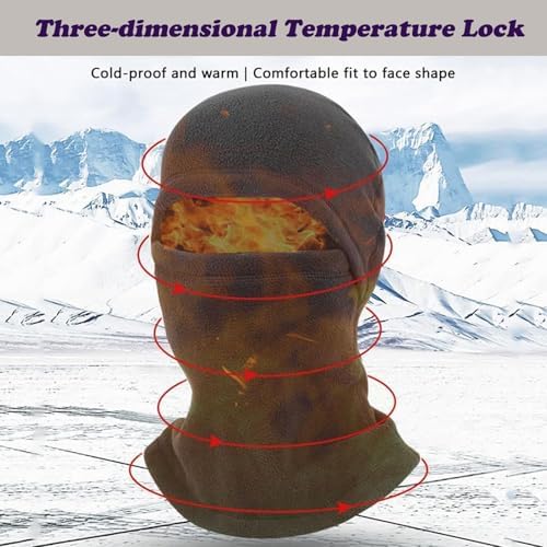 DXPETA 3pcs Kids Balaclava Windproof & Warm Ski Mask Cycling Outdoor Sports - Black Unisex Winter One Size