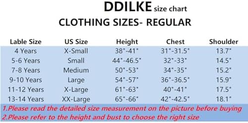 Dybker Boys Girls Hoodies Hooded Hoodie Classic Solid Sport Pullover Top Lightweight Series Soft Plush Cotton For 5-12 Years