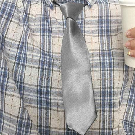 Elastic Boys Neck Tie Child Kids School Boys Tie Soft Polyester For Formal Wear Weddings Prom Celebration Parties