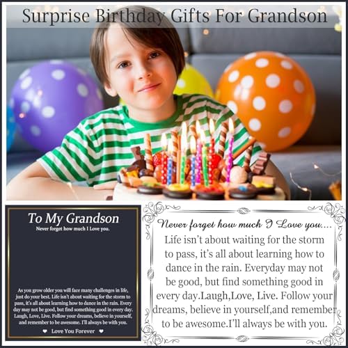 EPIRORA Mens Cuban Chain Necklace Gifts For Boys & Men - Happy Birthday Christmas Presents