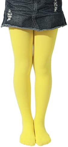 EVERSWE Girls Tights Semi Opaque Footed Tights Microfiber Dance Tights 40Den