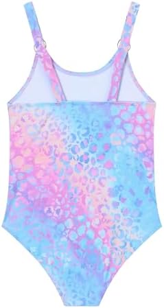 Ewbob Girls One Piece Swimsuit Swimwear Swimming Costume Beach Bathing Suit For Kids Age 5-14 Years