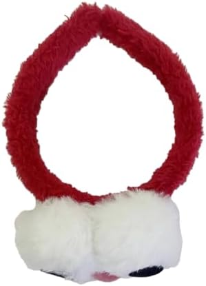 Exaggerated Cute Big Eyes Hair Band Hair Accessories COSPLAY Girl Gift Plush Hair Accessories (Pink Band Knitting)