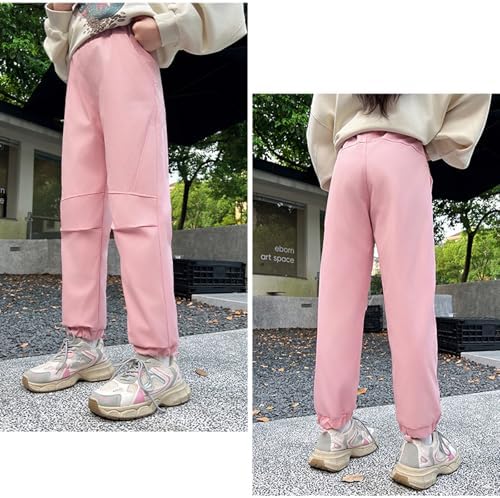 Exemaba Kids Waterproof Trousers For Boys Girls Outdoor Windproof Cargo Joggers Pants For Spring Summer Camping Travelling ﻿