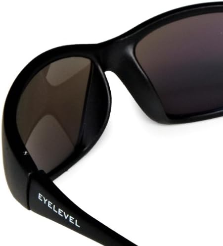 Eyelevel Buffalo Sports Wrap Sunglasses - Black Sunglasses For Boys 5-10 Years - 100% UVA/UVB Protection & CAT3 Lens