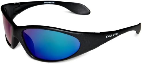 Eyelevel Buffalo Sports Wrap Sunglasses - Black Sunglasses For Boys 5-10 years - 100% UVA/UVB Protection & CAT3 Lens