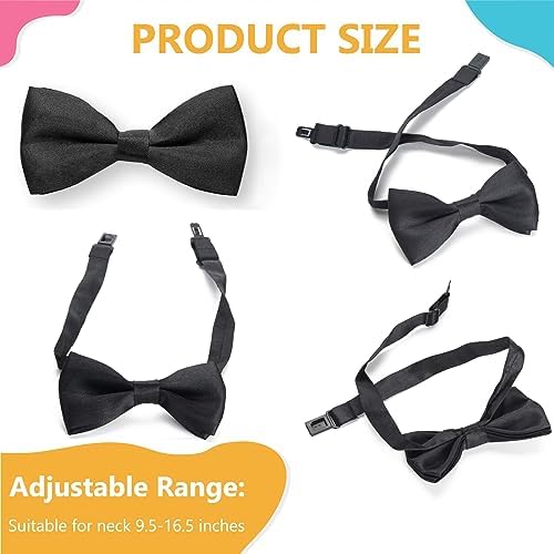 FACATH Kids Braces Bowtie Sets For Christmas Party Costume Dress Y-Shape Adjustable Suspenders With Bow Ties Gift Idea For Boys And Girls