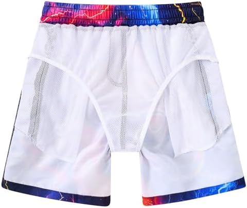Fanient Boys 3D Printed Funny Swim Trunks Quick Dry Beachwear Sports Running Swim Board Shorts