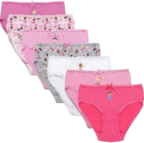 Fashion by Purdashian New Girls Underwear Cotton Mix Young Girls Pants Kids Briefs Multipack Knickers