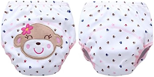 FedMois Baby Potty Training Pants Boys Girls Training Underwear Reusable (6 Pack)