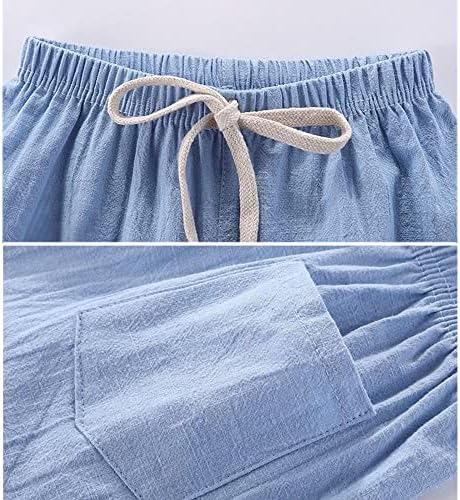 FedMois Boys' Summer Shorts Cotton Pack Of 4