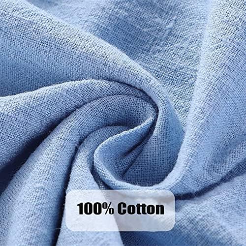 FedMois Boys' Summer Shorts Cotton Pack Of 4