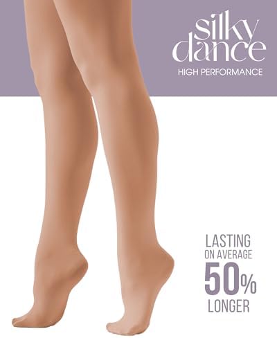 Footed Dance Ballet Tights In 70 Denier High Performance Fabric Full Foot Ballet Tights For Girls & Women In Pink & Tan