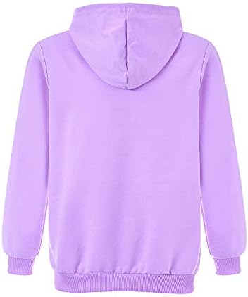 Forlcool Cotton Demon Hunters Girls Cartoon Hoodie Kids Hooded Pullover Casual Long Sleeve