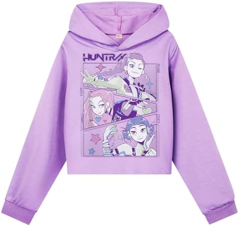 Forlcool Girls Demon Hunters Cotton Hoodie Kids Pullover