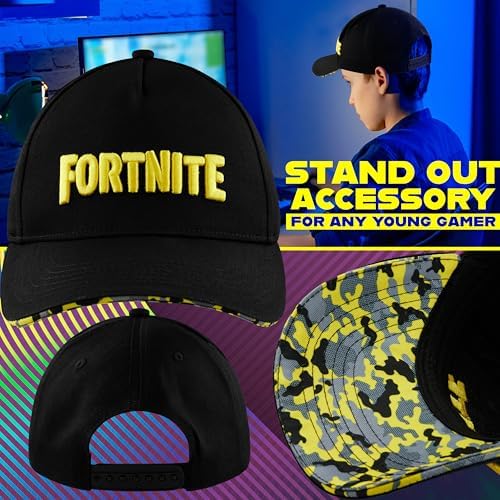 Fortnite Baseball Cap For Kids Teens Peaked Cap Lightweight Sun Hat Casual Sports Running Holiday Essentials Gamer Gifts