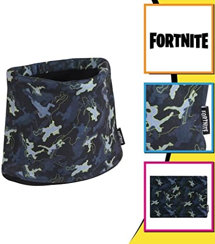 Fortnite Emotes Camo Snood Kids One Size Black Official Merchandise