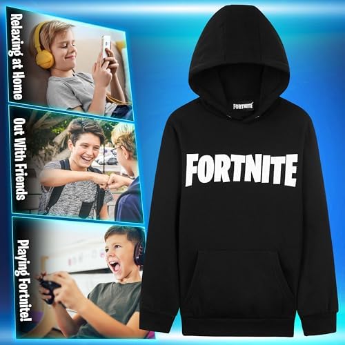 Fortnite Hoodie For Boys Kids Gaming Jumper Official Gifts For Boys