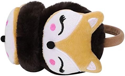 Fox Earmuffs Winter Warm Soft Ear Muffs For Kids - Cute Plush Fleece Children Earflaps Adjustable Ear Warmer Protection For Xmas Birthday Gift