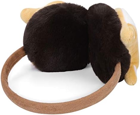 Fox Earmuffs Winter Warm Soft Ear Muffs For Kids - Cute Plush Fleece Children Earflaps Adjustable Ear Warmer Protection For Xmas Birthday Gift
