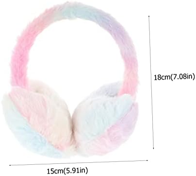 FOYTOKI Love Earmuffs Outdoor Accessories Toddler Girl Accessories Dress Ear Muffs Winter Holiday Fluffy Snow Christmas Plush Miss Blue