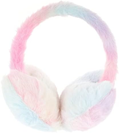 FOYTOKI Love Earmuffs Outdoor Accessories Toddler Girl Accessories Dress Ear Muffs Winter Holiday Fluffy Snow Christmas Plush Miss Blue