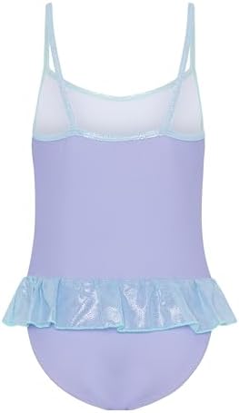 Frozen Elsa Girls Skirted Swimming Costume Swimsuit In My Element