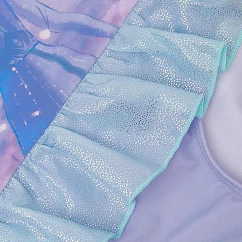 Frozen Elsa Girls Skirted Swimming Costume Swimsuit In My Element