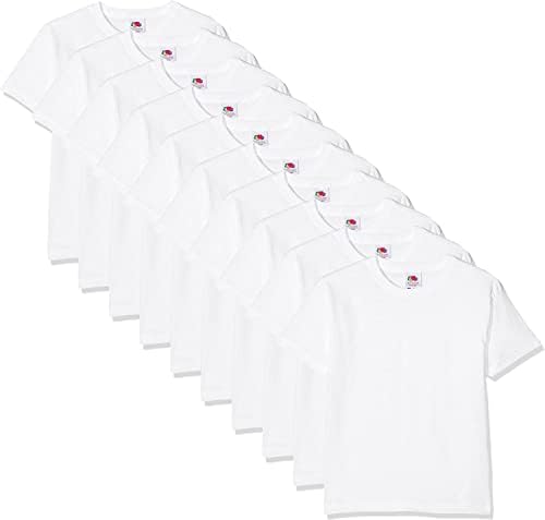Fruit of the Loom Boy's T-Shirt (Pack of 10)