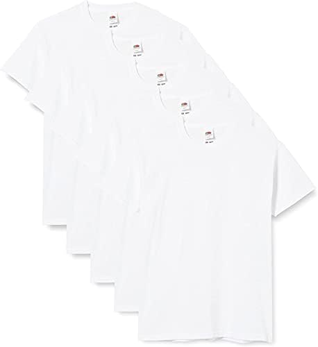 Fruit Of The Loom Boy's T-Shirt (Pack Of 5)