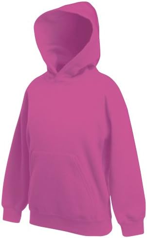 Fruit Of The Loom Childrens Unisex Hooded Sweatshirt/Hoodie