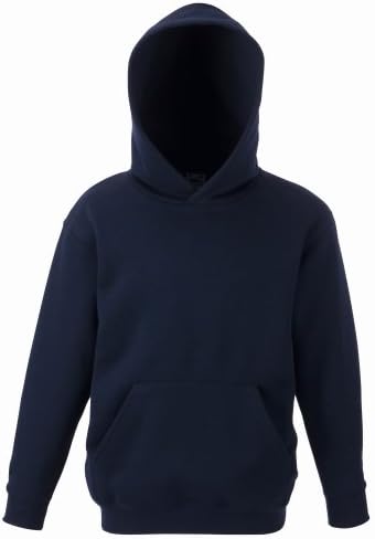 Fruit Of The Loom Childrens Unisex Hooded Sweatshirt/Hoodie
