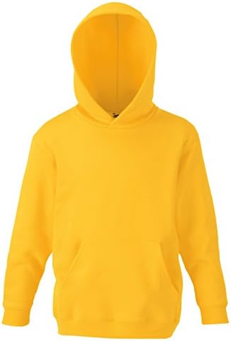 Fruit of the Loom Unisex Kids Pull-over Classic Hooded Sweat