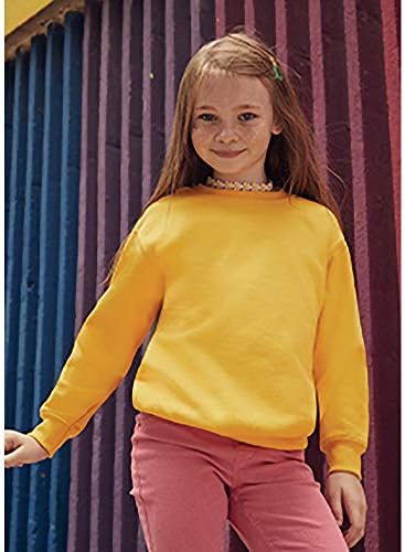 Fruit Of The Loom Unisex Kids Set-In Classic Sweater
