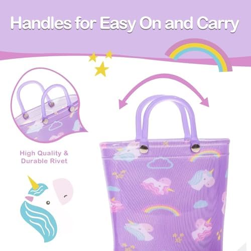 FUNCOO PLUS Boys Wellies For Kids Unisex Toddler Wellingtons Boots Childrens Light Up Wellies Handle It Rain Boots